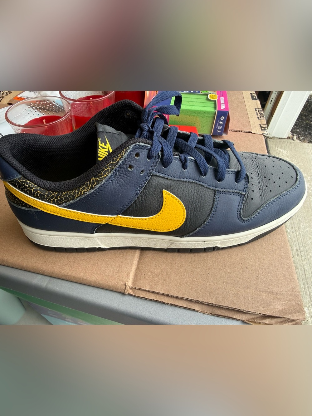 Nike Men's Dunk Low - Vintage Michigan - Size 12